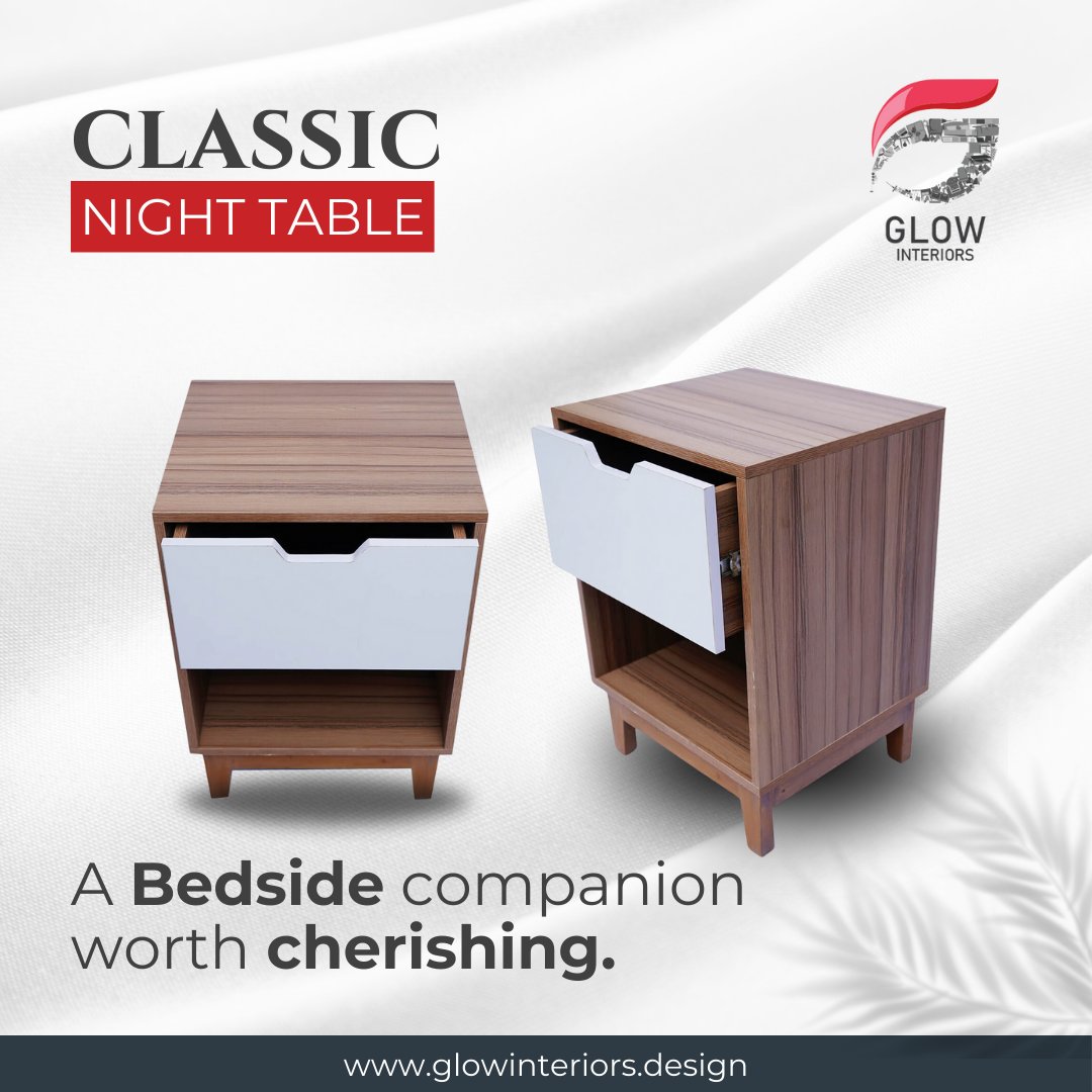 Introducing our Classic Night Table – where timeless design meets modern functionality. Elevate your bedroom with its elegant silhouette and ample storage, perfect for keeping your nighttime essentials within reach. 

#ClassicNightTable #TimelessElegance #BedsideEssentials