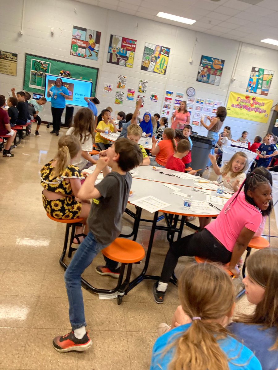 Congratulations to our 2nd graders!!!They presented suggestions to JCPS food services about different international foods they would like to see added to our menu! Nutrition services came out last week to let them sample different food items that may be added next year!