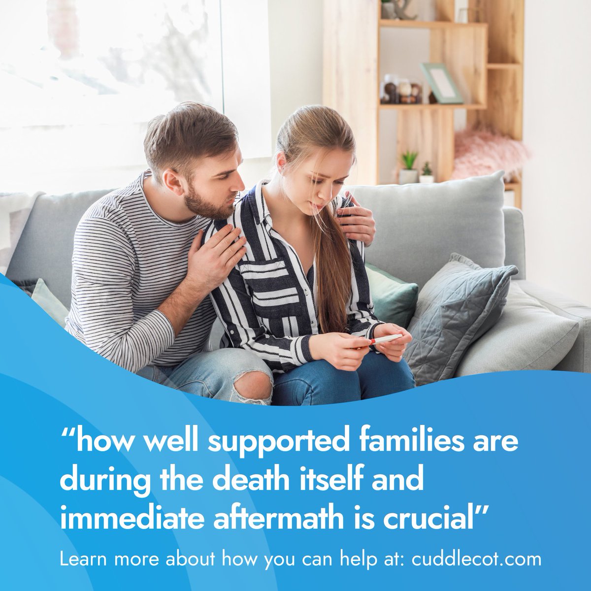 Recent findings emphasise that beyond the circumstances of the loss, the support provided during the event and its aftermath is pivotal. To learn more about how you can help families in your care, visit: cuddlecot.com #Miscarriage #BabyLossAwareness #BereavementCare