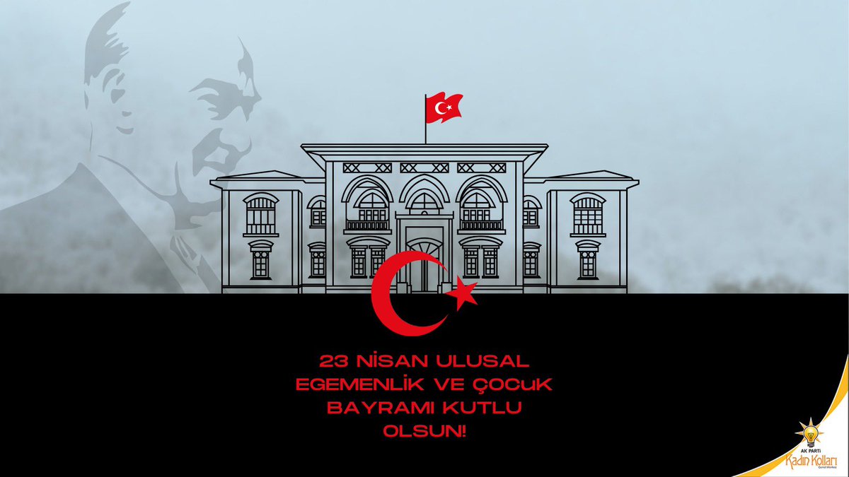 Yarınları şekillendirecek olan geleceğimizin teminatı çocuklarımızın #23Nisan Ulusal Egemenlik ve Çocuk Bayramı kutlu olsun. 🎈 Bağımsızlığımızın simgesi Türkiye Büyük Millet Meclisi 104 yaşında. 🇹🇷