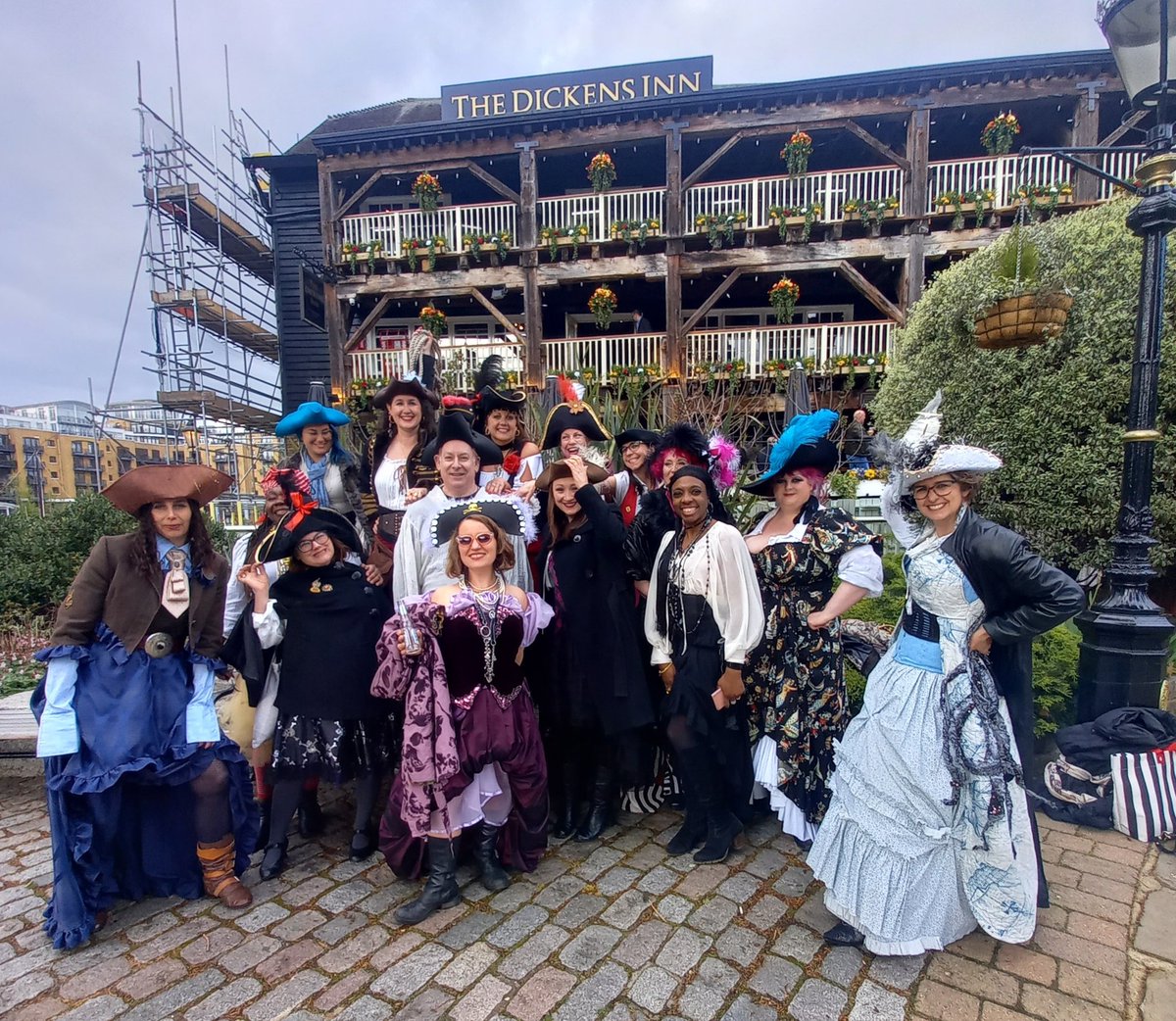 The Pirate and Pintglass Pub Tour with the Ballgown Blitz group this weekend