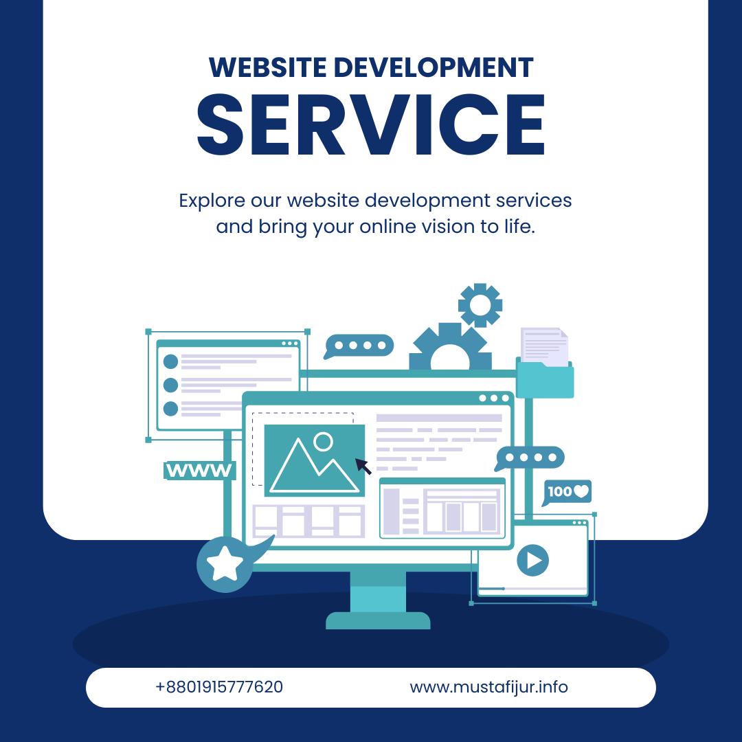 🌟 Exciting Announcement! 🌟

🚀 Introducing our newest website service designed to elevate your online presence and make your digital dreams a reality! 🌐✨

#WebsiteDesign #DigitalMarketing #OnlinePresence #GrowYourBusiness