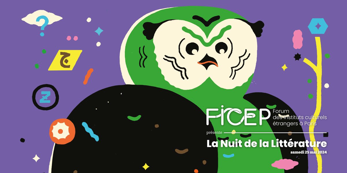 Plus qu'un mois avant La Nuit de la Littérature ! 📚 Une 20aine d’auteurs étrangers se rassemblent à l'@IICParigi pour vous faire découvrir une de leurs œuvres traduite en français ou écrite en français. Samedi 25 mai à 14h30 Plus d'infos : ficep.info/la-nuit-de-la-… ©Sarah Mazetti