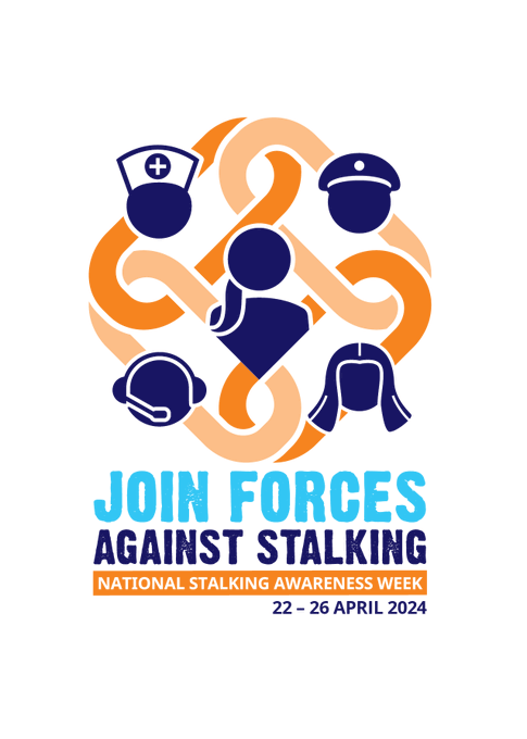 This week is National Stalking Awareness Week. The @live_life_safe Suzy Lamplugh Trust calls for agencies to #JoinForcesAgainstStalking. If someone has experienced stalking then help is available: 👇 suzylamplugh.org/refer-someone-… #Stalking #Powys #MidWales #NSAW2024