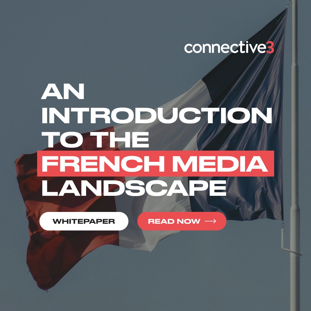 Our brand new guide covering an introduction to the French media landscape is live 🇫🇷👇 🔗 Read here: connective3.com/blog/an-introd…