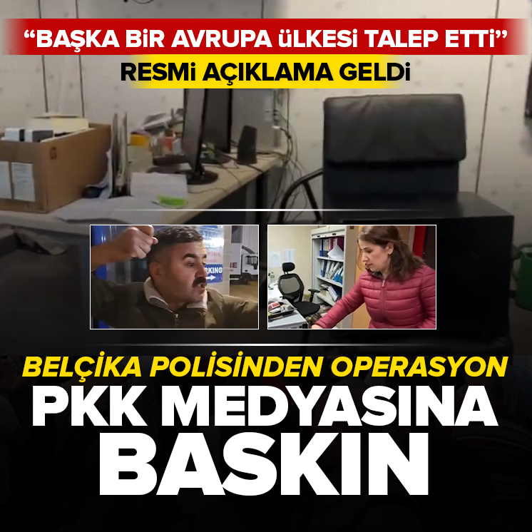 Terör örgütü PKK'nın sözde yayın organlarına Belçika polisinden baskın! Resmi açıklama geldi ahaber.im/02bhbf_smt