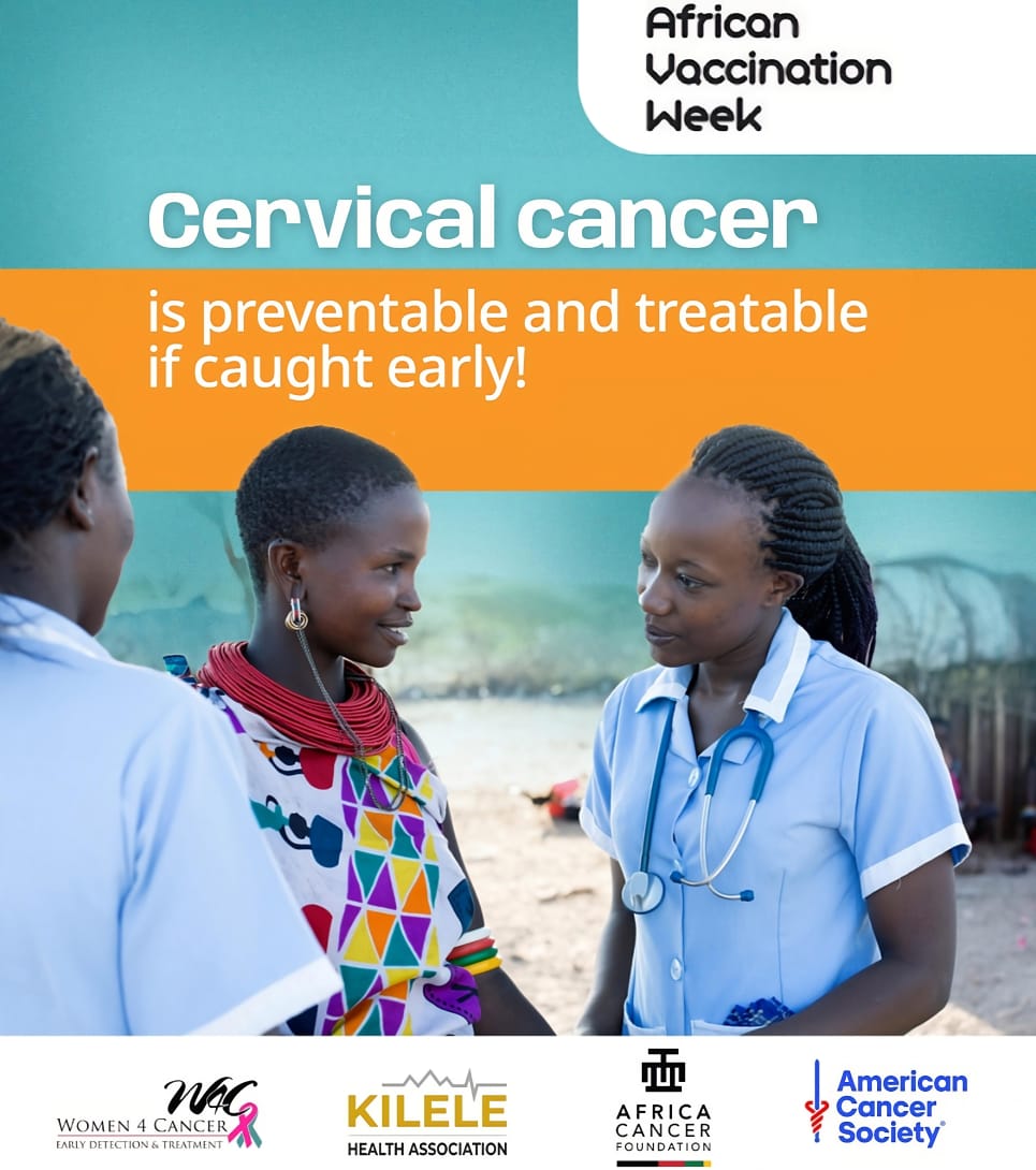 During this AVW, we are shedding light on a crucial fact: Cervical cancer is preventable and treatable.Screenings and HPV vaccination for girls are prevention measures. We encourage women to take proactive steps in their health.
#AVW#CervicalHealth#KILELEHealth#Don’tDropTheBall