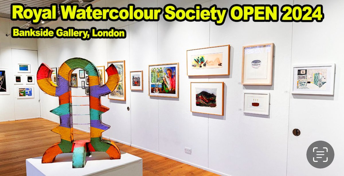 New ArtTop10 video - walkthrough and review of Royal Watercolour Society Open 2024 - youtu.be/LcyDU92kVdo?si…
