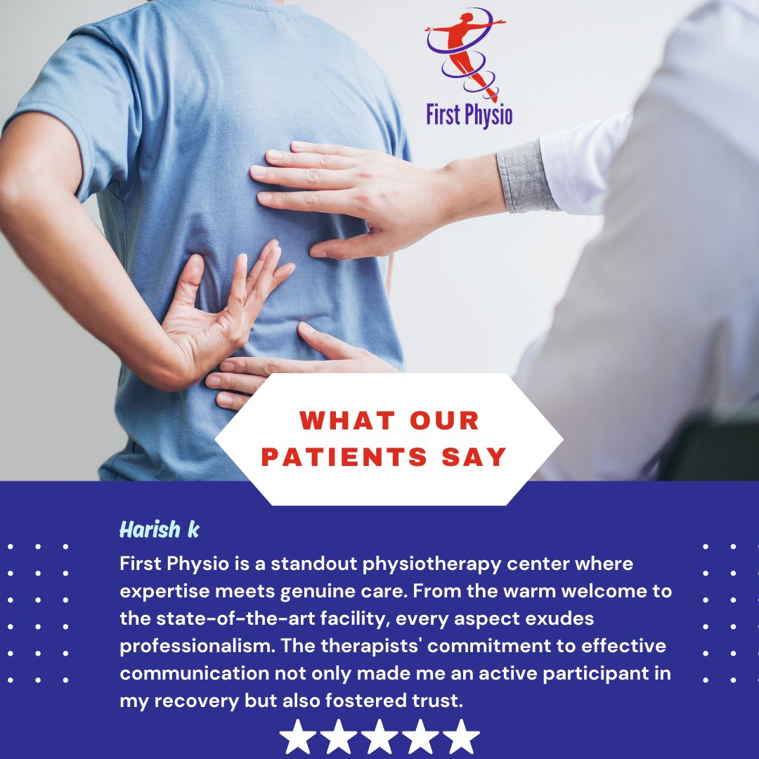 First Physio Reviews - Discover Why We're the Best Clinic for You!💫

#NeuroRehab #PhysioForAllAges #Neurologicals #FirstPhysioUdupi #DrAkshathaShetty #physiotherapist #physiotherapy #physio #physicaltherapy #physicaltherapist #physiolife #physiotherapylove #health #wellness