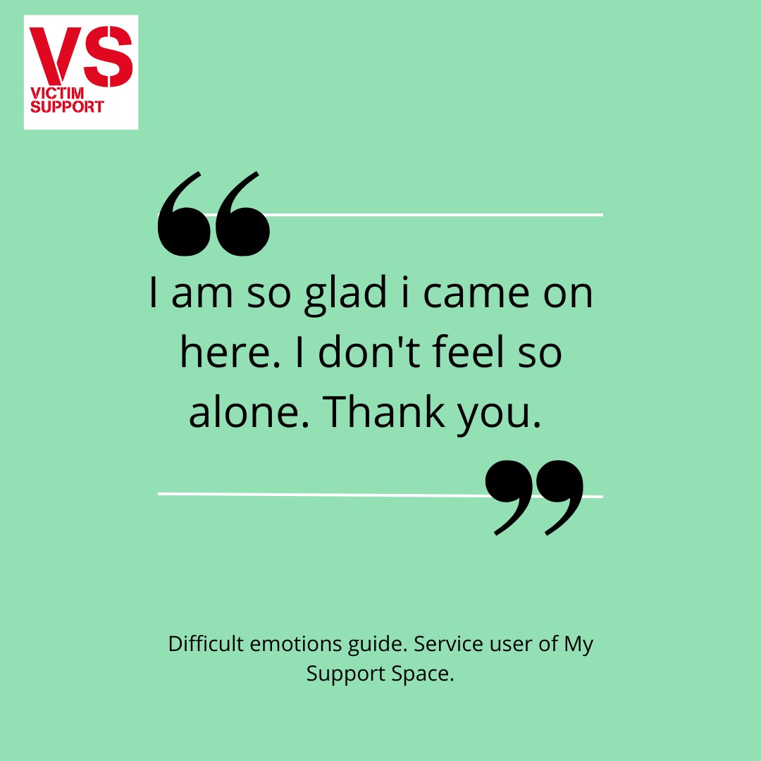 VictimSupportHC's tweet photo. My Support Space is free of charge and contains interactive   guides for those affected by crime – including Hate Crime.

https://t.co/l59mUZe19E

#MySupportSpace #No2Hate   #HateHurtsWales https://t.co/4CSPrDpn7h
