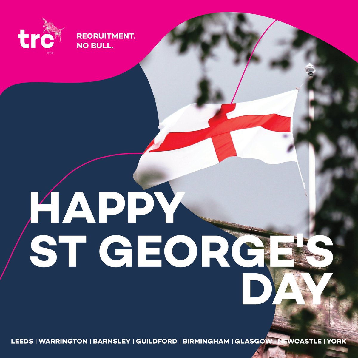 Happy St. George's Day! 🏴󠁧󠁢󠁥󠁮󠁧󠁿 Celebrating bravery, unity, and the spirit of England. Let's keep the flame of courage burning bright today and every day! #StGeorgesDay #ProudToBeEnglish #TRC #NOBULL
