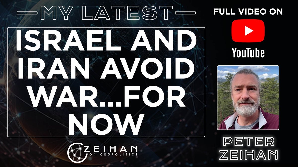 Tensions between Israel and Iran have been escalating since the Hamas attacks in October, but are we going to see a full blown war between these two adversaries? Full Newsletter: mailchi.mp/zeihan/israel-…