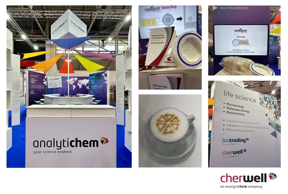 Read our latest blog on Cherwell attending analytica 2024 as part of the AnalytiChem Group bit.ly/4aM7pLo
#analytica @analyticaFair #lifescience #Redipor #AnalytiChem #yourscienceenabled #PreparedMedia #EnvironmentalMonitoring