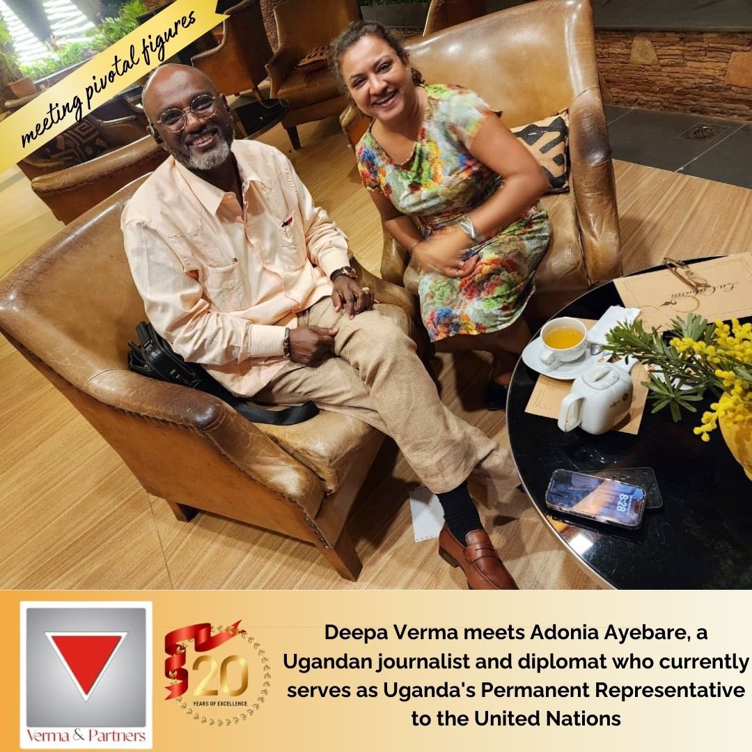 🎉 Celebrating years of groundbreaking encounters! From dialogues with Uganda’s President Museveni to esteemed discussions with Lord Popat, Baroness Verma, and Adonia Ayebare, every moment has been historic. #Vermaandpartners #Dignitaries #uganda #ugandakampala #20years