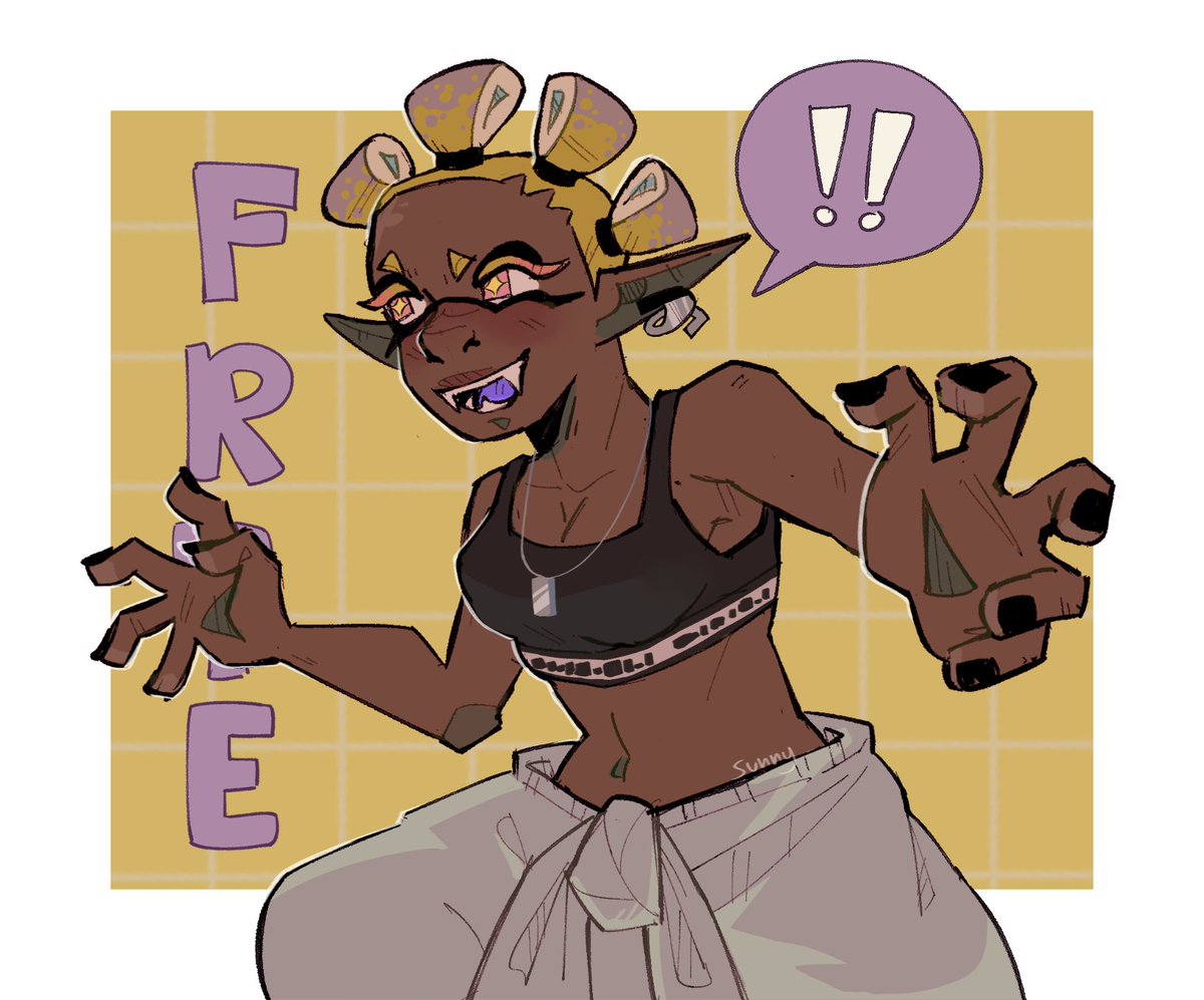 who's backing you up? imaginary friends?
#splatoon