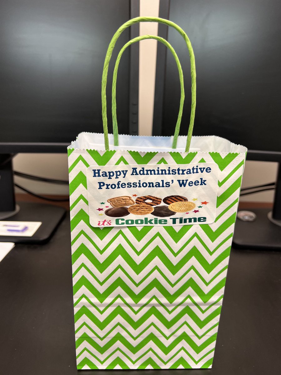 Everyone loves Girl Scout cookies - RA Administrative Professionals deserve a cookie break!🍪