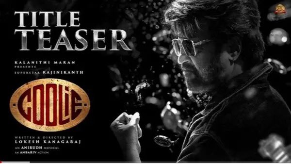 Negative Reactions for Superstar #CoolieTitleTeaser : 👉Coolie's glimpse focuses on showcasing #SuperstarRajnikanth to the world through #LokeshKanagaraj's eyes. Those who expected Rajni to play a role similar to Kamal in #Vikram or Vijay in #Leo were left disappointed.