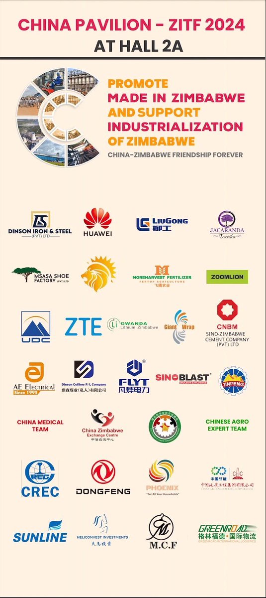 The Chamber of Chinese Enterprises in Zimbabwe tweet media