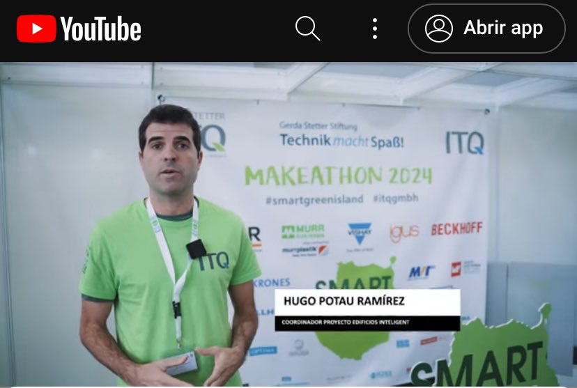 Compartimos el vídeo del proyecto de innovación Edificios Inteligentes, en el que participamos. El proyecto consiste en el desarrollo, investigación e implementación de tecnologías de edificios inteligentes en los centros educativos.
youtube.com/watch?v=QMRVpR…
<a href="/EducaAnd/">Consejería Desarrollo Educativo y FP</a>