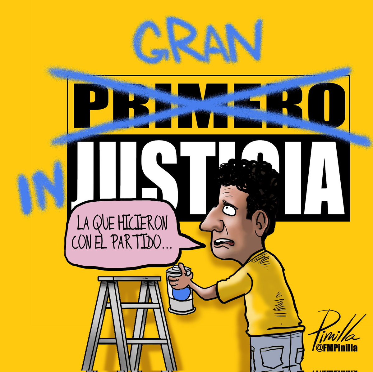 Gran injusticia la que hicieron con @Pr1meroJusticia...
•
#caricatura para @elnacionalweb 
•
#caricatura #cartoon #Venezuela #venezolanos #politicalcartoon