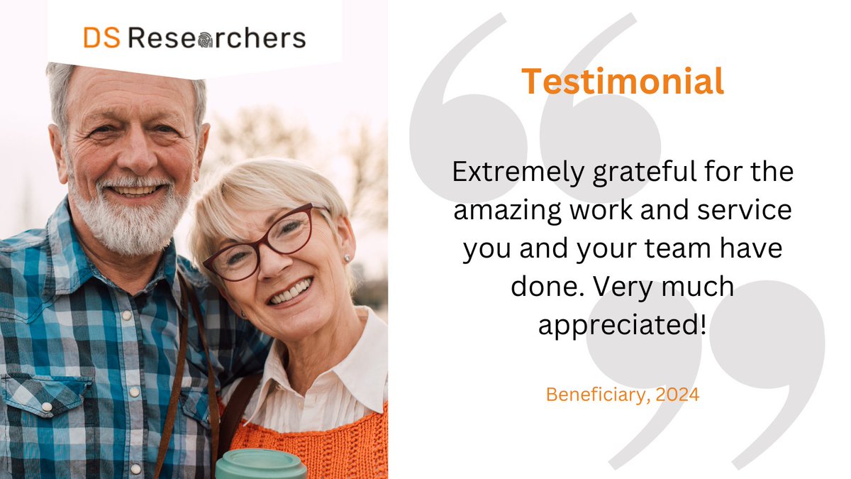 ✨ #TestimonialTuesday 

'𝐸𝑥𝑡𝑟𝑒𝑚𝑒𝑙𝑦 𝑔𝑟𝑎𝑡𝑒𝑓𝑢𝑙 𝑓𝑜𝑟 𝑡ℎ𝑒 𝑎𝑚𝑎𝑧𝑖𝑛𝑔 𝑤𝑜𝑟𝑘 𝑎𝑛𝑑 𝑠𝑒𝑟𝑣𝑖𝑐𝑒 𝑦𝑜𝑢 𝑎𝑛𝑑 𝑦𝑜𝑢𝑟 𝑡𝑒𝑎𝑚 ℎ𝑎𝑣𝑒 𝑑𝑜𝑛𝑒. 𝑉𝑒𝑟𝑦 𝑚𝑢𝑐ℎ 𝑎𝑝𝑝𝑟𝑒𝑐𝑖𝑎𝑡𝑒𝑑!' - Beneficiary, 2024

#wills #probate #benficiaries #inheritance