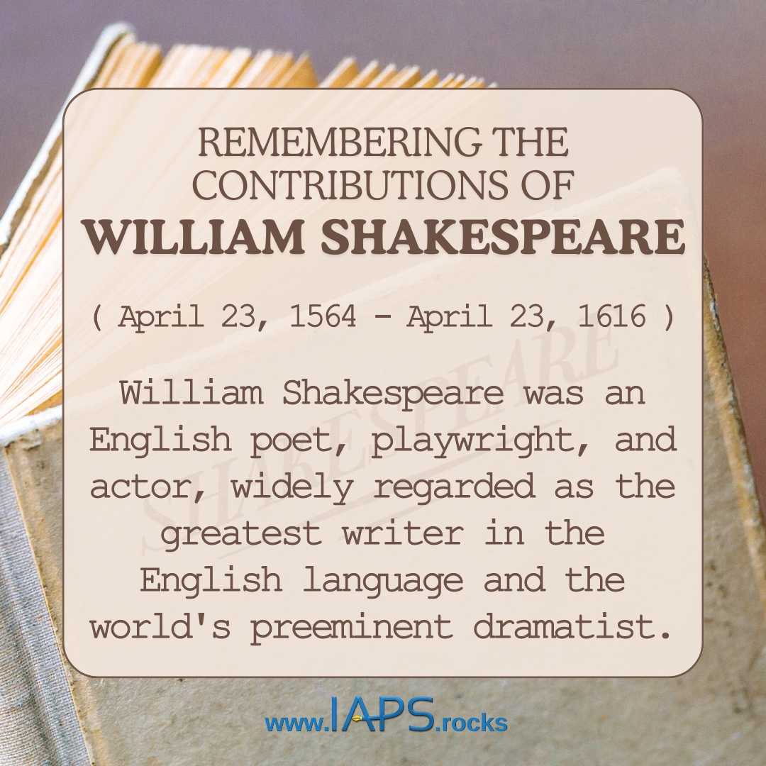 Did you know… Shakespeare's contemporary, the poet and dramatist Ben Jonson, said he was 'not of an age, but for all time.” #PageTurnerLife #WordArtistry #AuthorInfluence #writerslife #author #MyInspiration #authorscommunity #bookcommunity #Inspirational #writer #writerslife