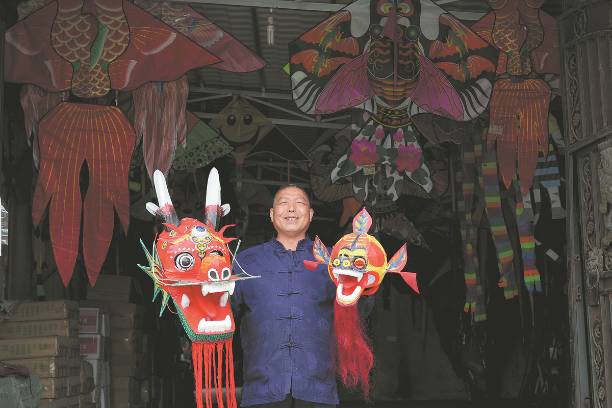 Gao Jiahui, who hails from a family of kitemakers, is delighted that he has been able to transform his cultural heritage into a successful international business, having sold more than 10,000 kites overseas so far this year. #CulturalJourney bit.ly/4aLw4Qq