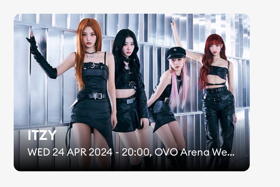 Sugatin1's tweet photo. Selling 2 itzy london tickets!!!
Below face value 85pounds each 
Have proof
Dm if interested!
#ITZY #ITZY_BORNTOBE https://t.co/9nmfOLcmhI