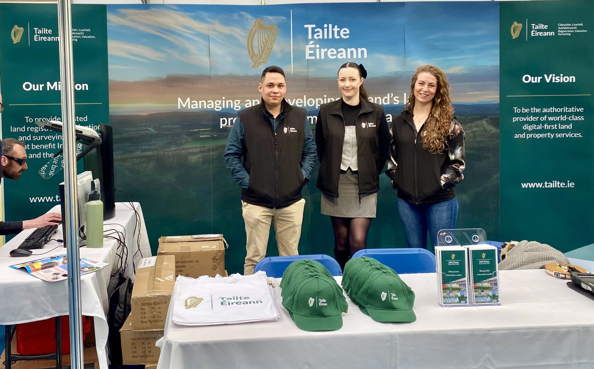 TailteEireann's tweet photo. We are meeting students and career teachers from across Leinster today at #SchoolSummit Dublin discussing the career opportunities available at Tailte Éireann.
You can find out more on our website https://t.co/z278kAi348 https://t.co/jJnj7oiIXY