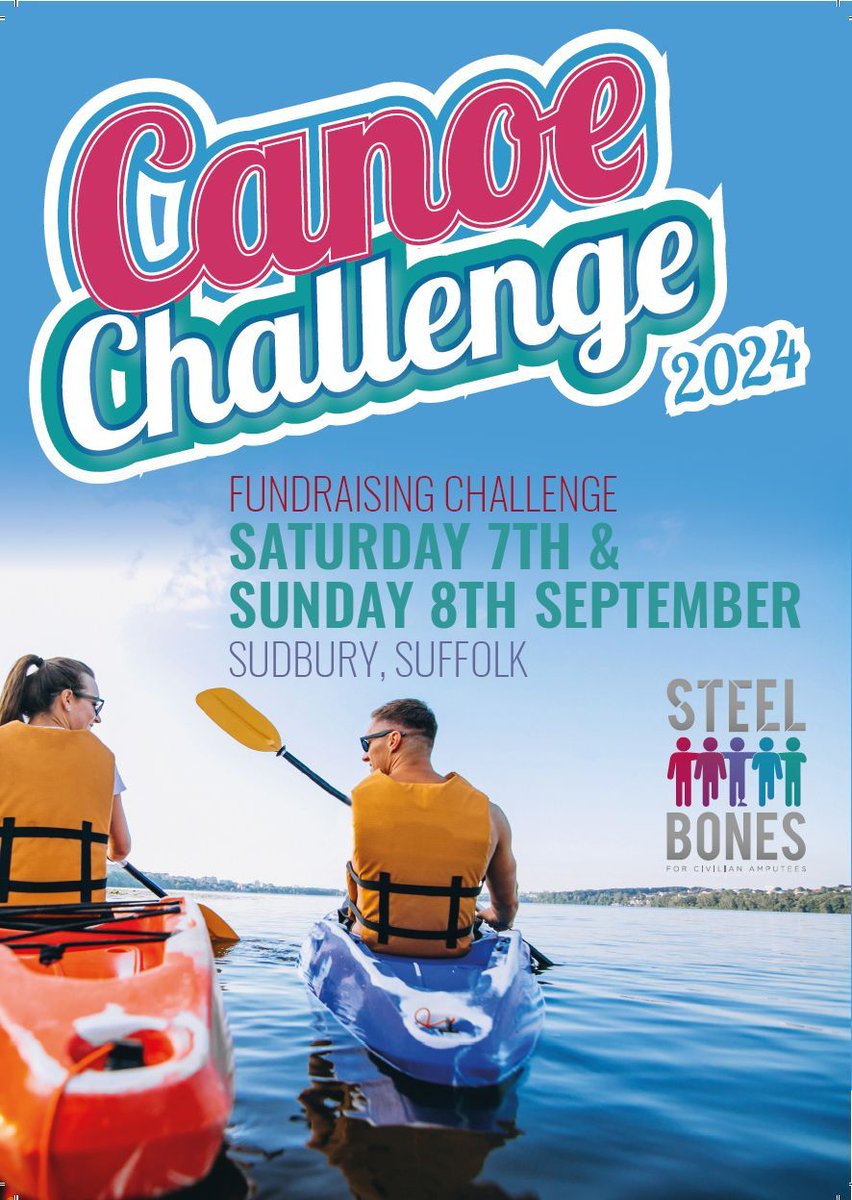 Are you looking for a challenge? we are almost fully booked with participants for our Canoe Challenge take a look and sign up asap if you would like to join us buff.ly/3uVxAzS