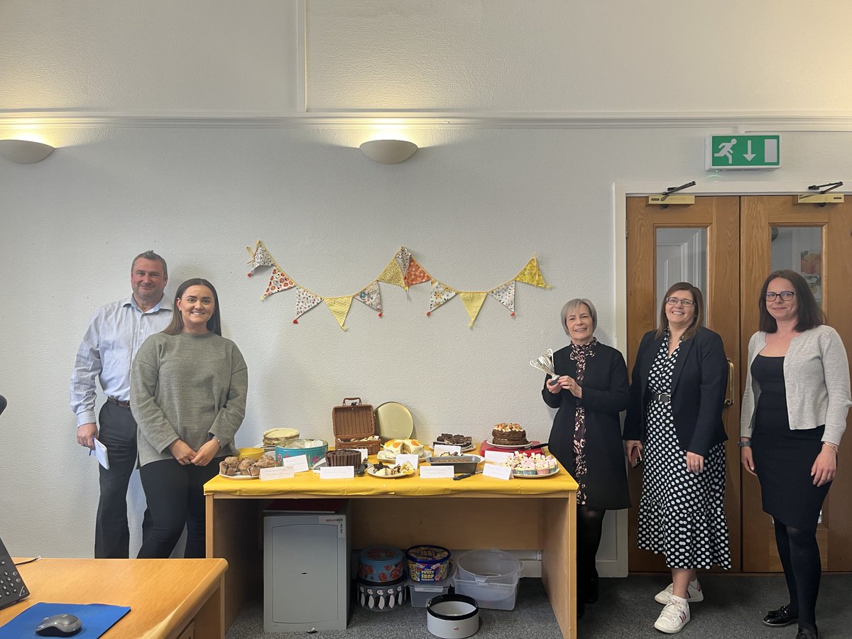 Every year, we run an annual Charity Bake Off, to fundraise for our chosen Charity of the Year. It returned last week and, we are happy to announce that after totting up donations, we have raised £165 for Nottingham's Spectrum WASP. Great work, team! #BakeOff #Charity
