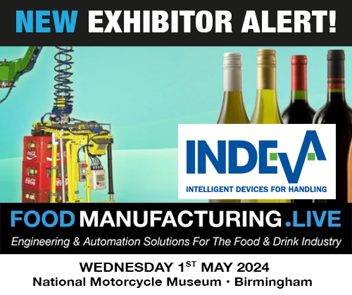 ind_tech_mag's tweet photo. We are delighted to welcome @IndevaUK to Food Manufacturing Live taking place at the National Motorcycle Museum on 1st May 2024. Find out more here: https://t.co/NvzZtK0W7V
#foodmanufacturinglive #foodmanufacturing #automation #foodindustry #innovation https://t.co/v6OYyZWnP8