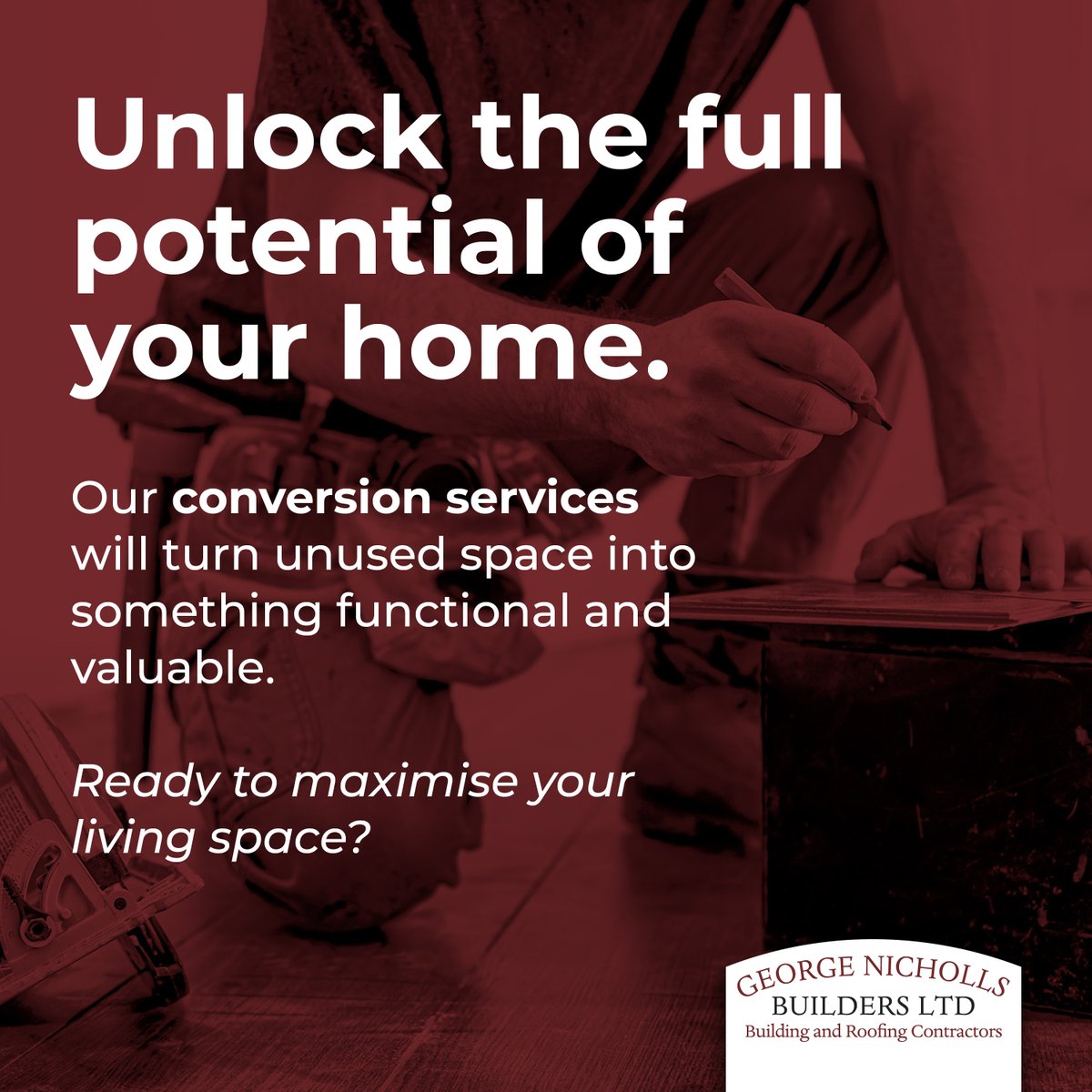 Unlock the full potential of your home with our conversion services! Whether it's a loft, garage, or outbuilding, we'll transform unused space into something functional and valuable. Ready to maximise your living space? 🏡

#Builders #Oxted #Surrey #Kent