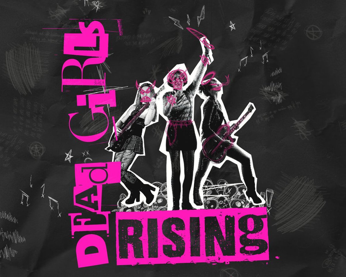 Dead Girls Rising | 📆 Wed 15 May | 🎟️ buff.ly/3TK7Y1e Join The Furies as they tear apart the tyrannical history of male power through skits, punk music and the all-too-familiar experiences of Katie and Hannah.