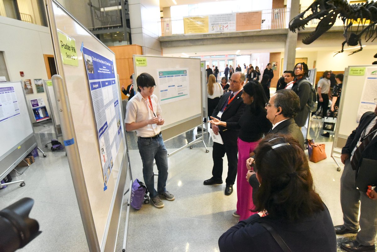 arunamiller's tweet photo. Attending the Maryland Collegiate STEM Conference, representing community colleges statewide. The students' creativity reinforced my confidence in Maryland's promising future as a leader in technology. Thank you @dr_raza_khan for fostering an environment for student innovation. https://t.co/UjQTzBvvVc