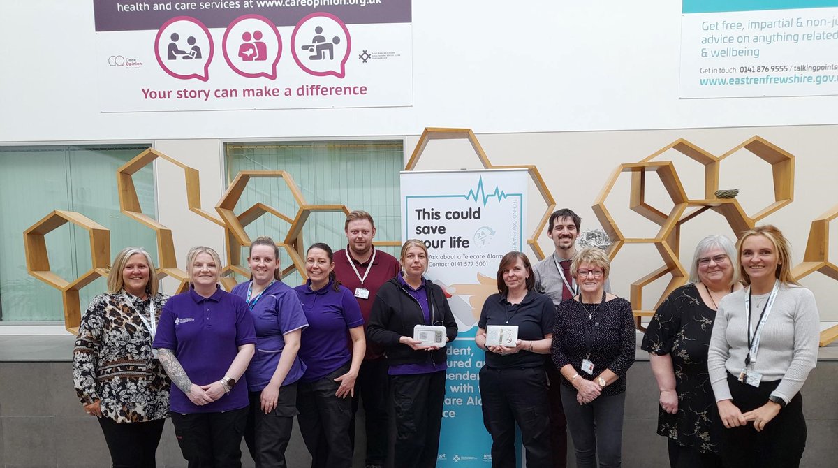 DigTelecareScot's tweet image. We're happy to share that East Renfrewshire HSCP has been awarded the Gold Two Digital Telecare Implementation Award in recognition of the recent progress made on their analogue to digital journey. 👏 Read all about their achievement here ➡️ bit.ly/4b5HGO2