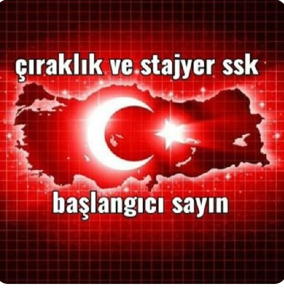 'Çırak ve stajyer 23 nisanda bile çalıştı
#ÇıraklarÇalıştıDevletYokSaydı