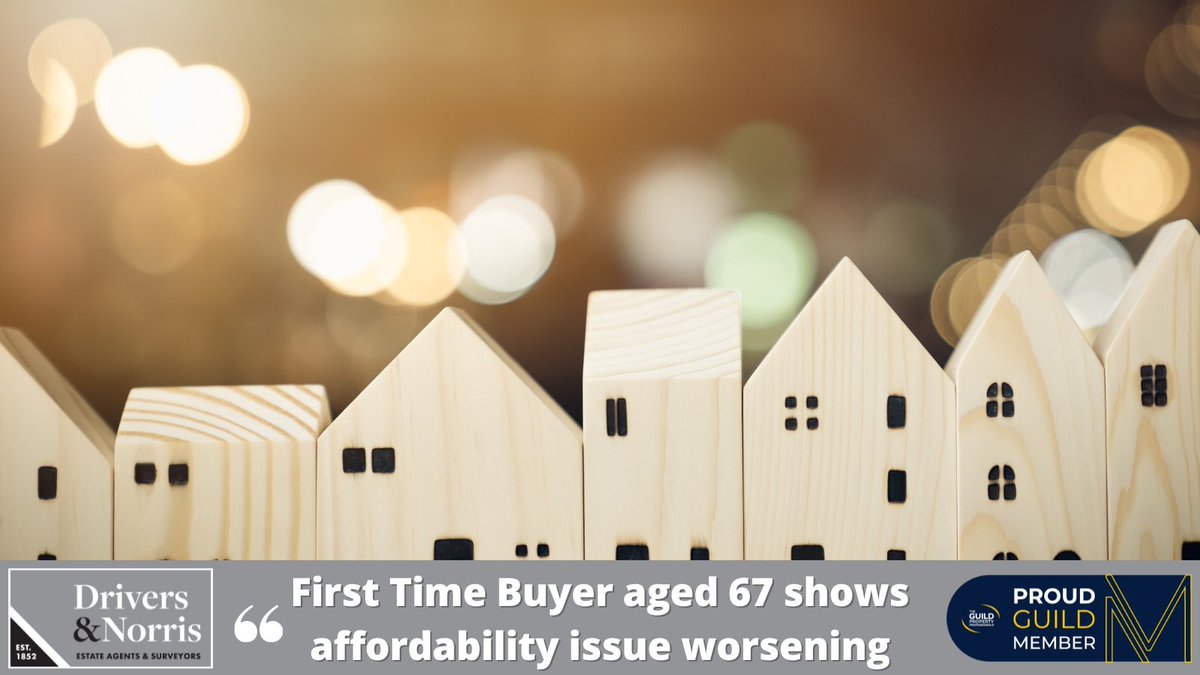Did you know that, based on <a href="/santanderuk/">Santander UK</a> data, early 1 in 5 first-time buyers are now 40 or over, as <a href="/EAToday/">Estate Agent Today</a> reveals? More details here👉drivers.co.uk/news/first-tim…

Housing affordability is an issue, #TheGuild colleagues! <a href="/MorelandNW11/">Moreland Estate Agents</a> <a href="/hoddersonline/">Hodders</a> <a href="/Dynamic_Agent/">MillbanksAttleborough</a> <a href="/ferndownestate1/">Ferndown Estates</a>