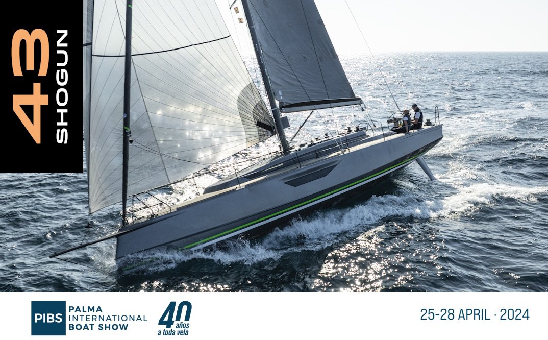 Visit the EYOTY-nominated Shogun 43 at the Palma International Boat Show - 25-28 April - Berth 431.1.

ow.ly/fWNk50Rm1lX

#shogunyachts #shogun43 #carbonyacht #performanceyacht #luxuryyacht