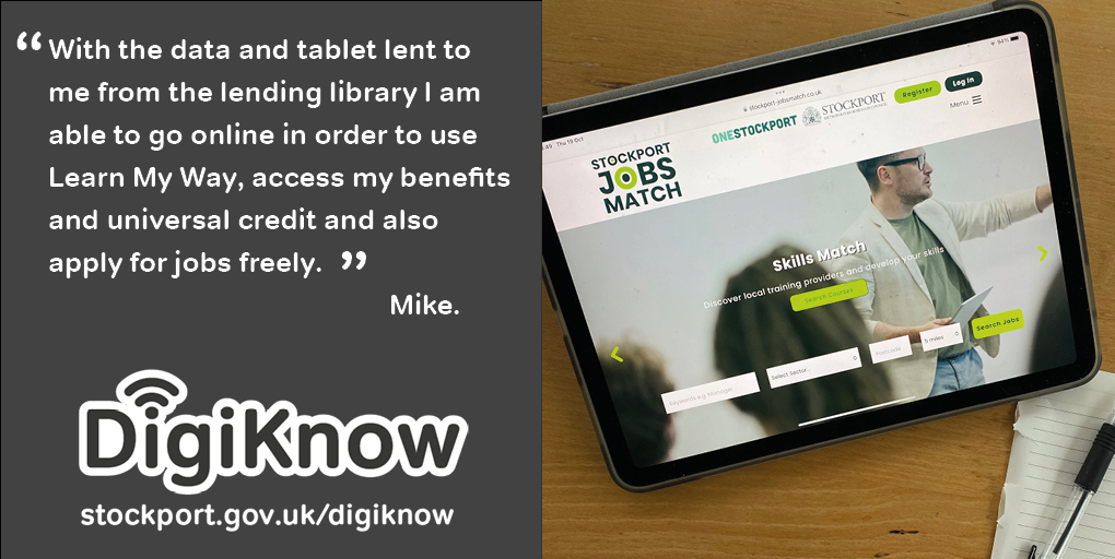 Being a Digital Champion gives you the opportunity to make a difference to someone's life. If you'd like to help people do things online, @StartpointSK6 run FREE training sessions to give you the skills and confidence you need. More at: orlo.uk/X8CIm #DigiKnow