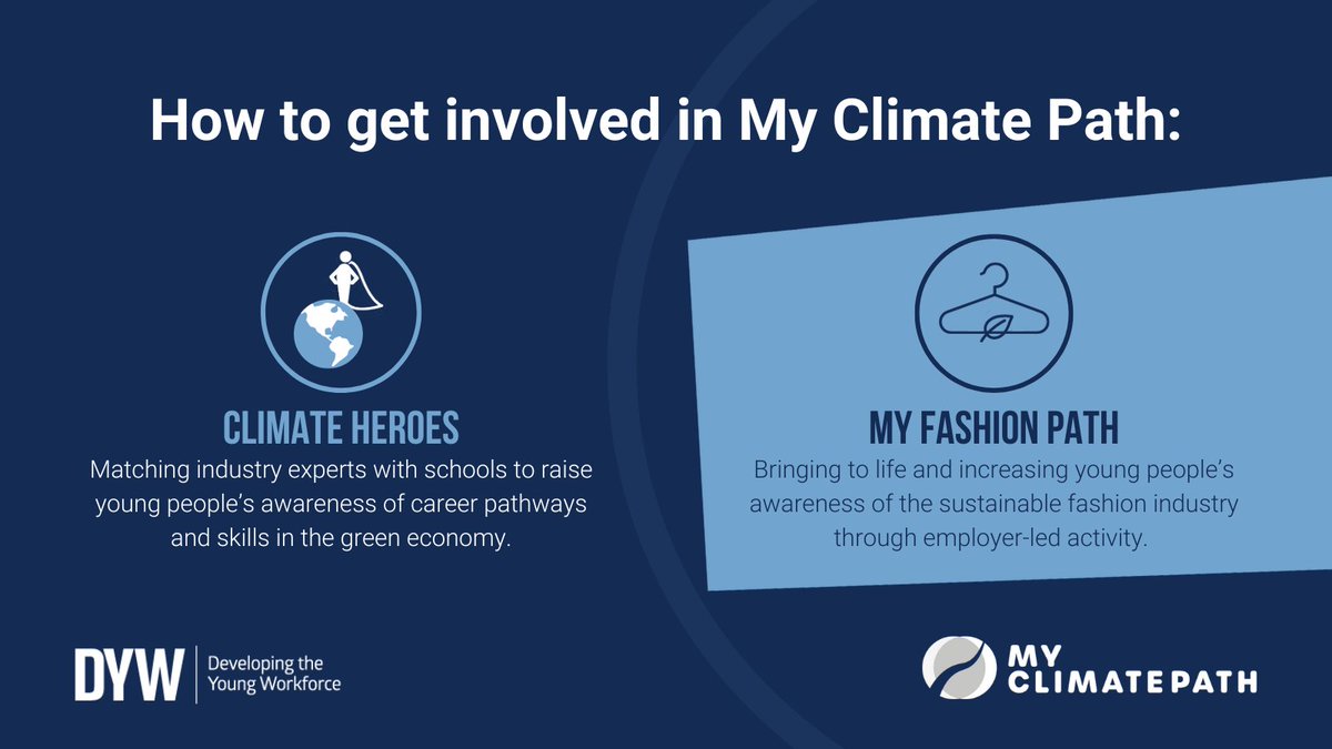 We're looking for industry experts to inspire young people to develop the skills required for driving sustainable economic growth in a circular and net-zero economy. Learn more: ow.ly/Nrel50QY7Rg #MyClimatePath #DYWScot