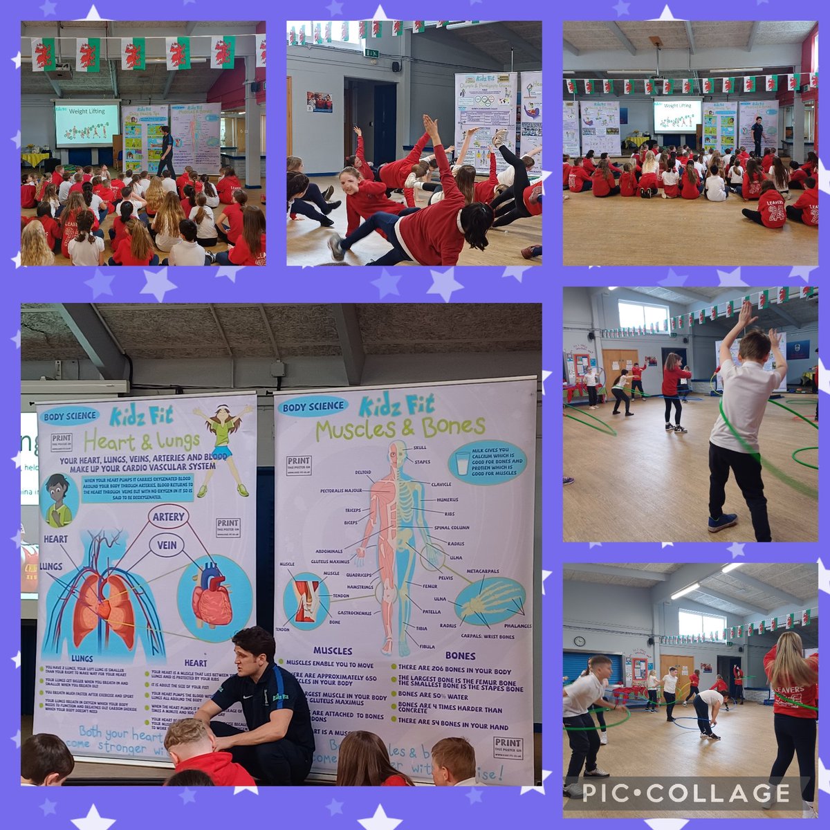 Dosbarth Caerdydd and Dosbarth Oystermouth had a fantastic time learning about the Olympics and how our bodies work. We all had a good workout and displayed our skills. Diolch @KidzFit1