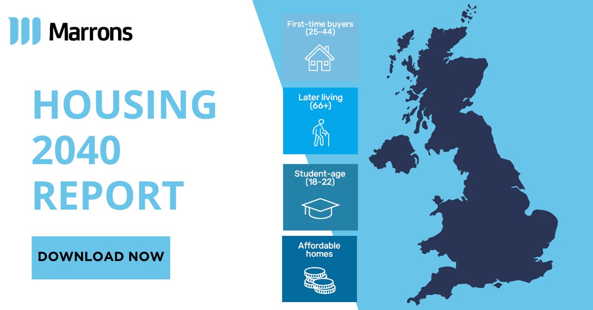 It’s been one week since we shared our Housing 2040 Report.

If you have not already downloaded your copy, get yours here today: marrons.co.uk/our-news/housi…
#Housing2040 #Housing #HousingUK #Developers #Planning