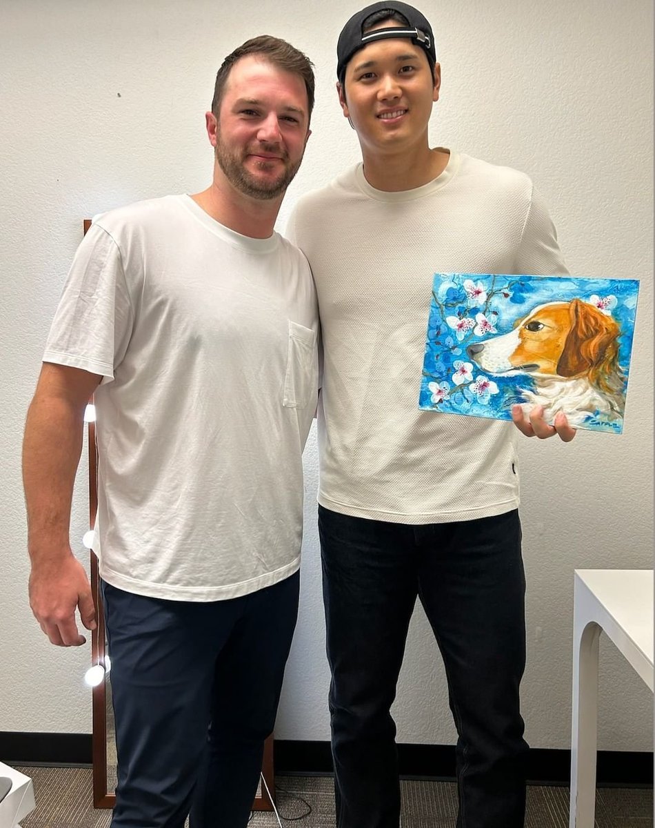 #Repost 

IG
tom.saffle.artworks 
• • • • • •
'Decoy'

Thank you, Rapsodo Baseball for the opportunity to paint this gift celebrating your new partnership with Shohei Ohtani!

#rapsodobaseball #shoheiohtani