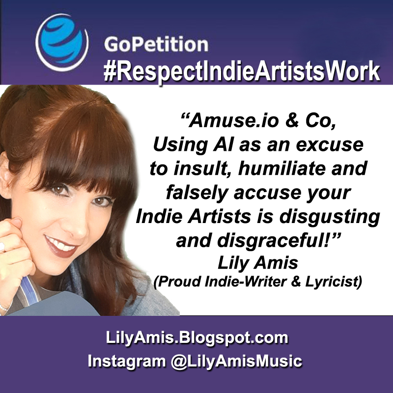 Artists Attention! Sign & Support!
gopetition.com/petitions/resp…
#lilyamis #indiemusic #indieartist #indieartists #album #music #songs #musik #music #streaming #spotifyartist #distribution #distributor #spotifyplaylist #gopetition #petition #respectindieartistswork #amuse