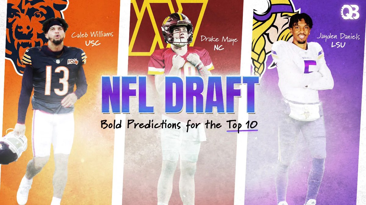 NFL Draft: Bold Predictions for the Top 10 football.pitcherlist.com/nfl-draft-bold…