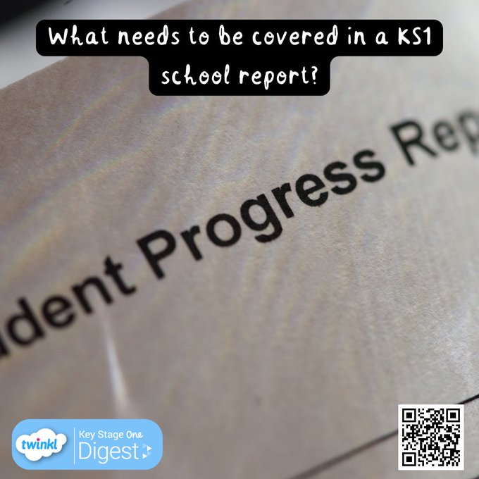 In October, the government released statutory guidance for assessing and reporting in KS1 this year. 

So, what needs to be covered in a KS1 school report?

#KS1Teacher #KS1Reports #KS1Assessment #TwinklDigest

twinkl.co.uk/l/1jev7z