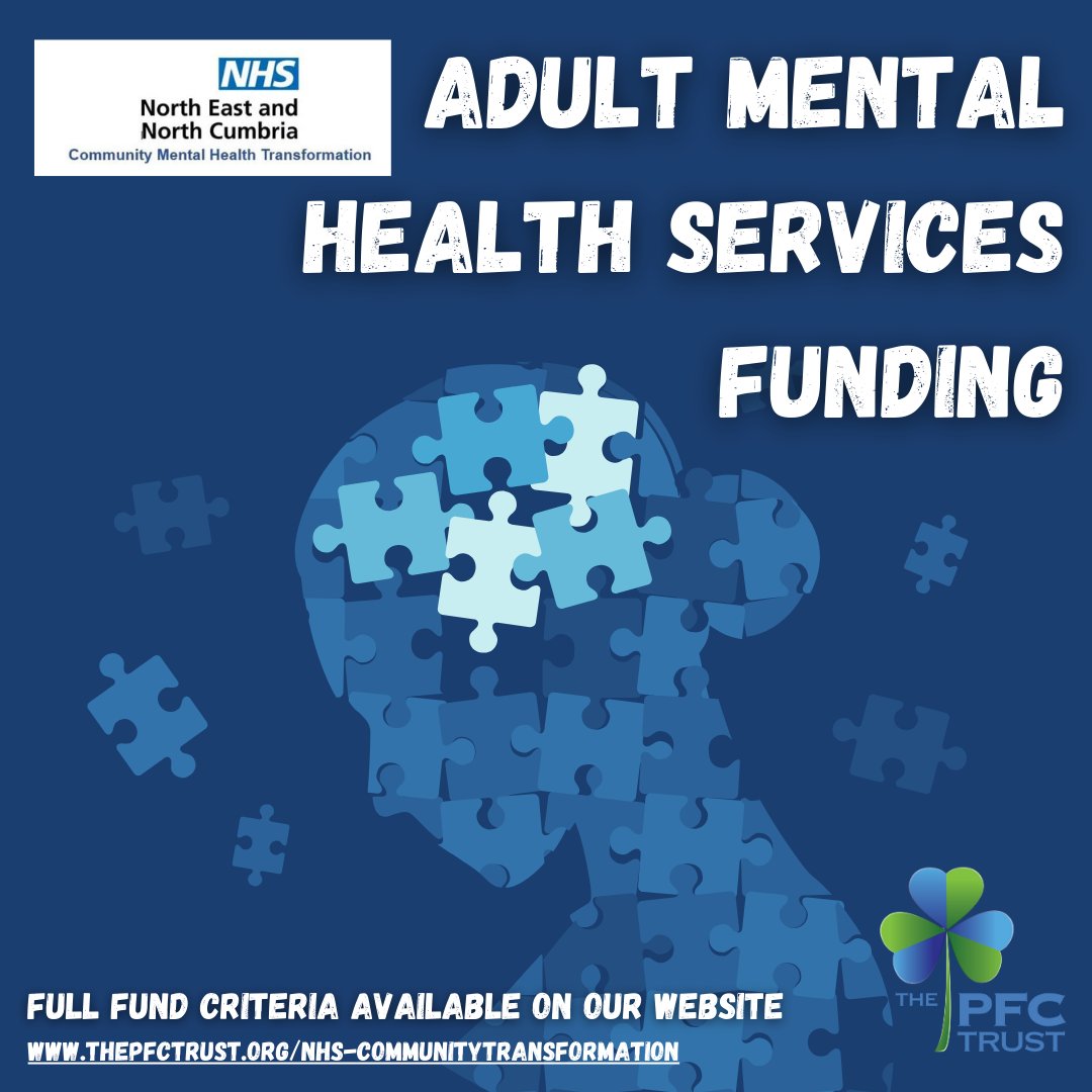 We know getting mental healthcare and support isn’t always easy. The PFC Trust facilitates this community transformation funding. Our funding window is now open. 👇👇👇 Click the link to apply thepfctrust.org/communitytrans… Closing date is 17th May 2023