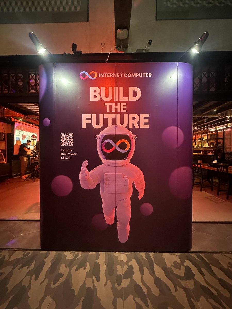 The party is about to begin 🎉 #ICP #IcpHubThailand #ICPeople #DemoCorporation #Synergylabs