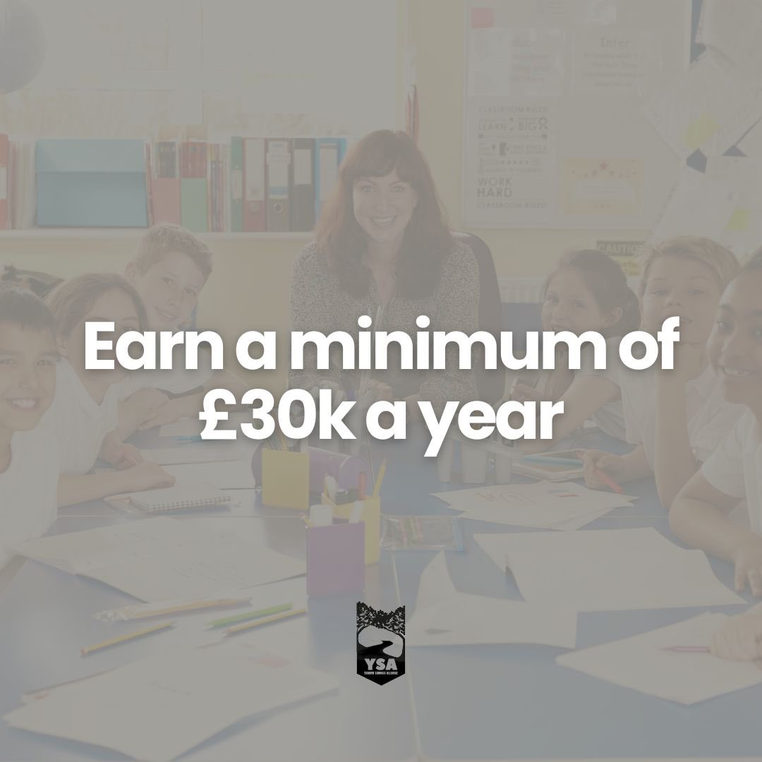 YarrowSTA's tweet image. All qualified teachers get a minimum starting salary of £30k (or higher in London), so it pays to do what you love.

With lots of opportunities to progress, you could earn over £41k within 5 years.

#traintoteach #teachertraining #teachertrainingprogramme #itt